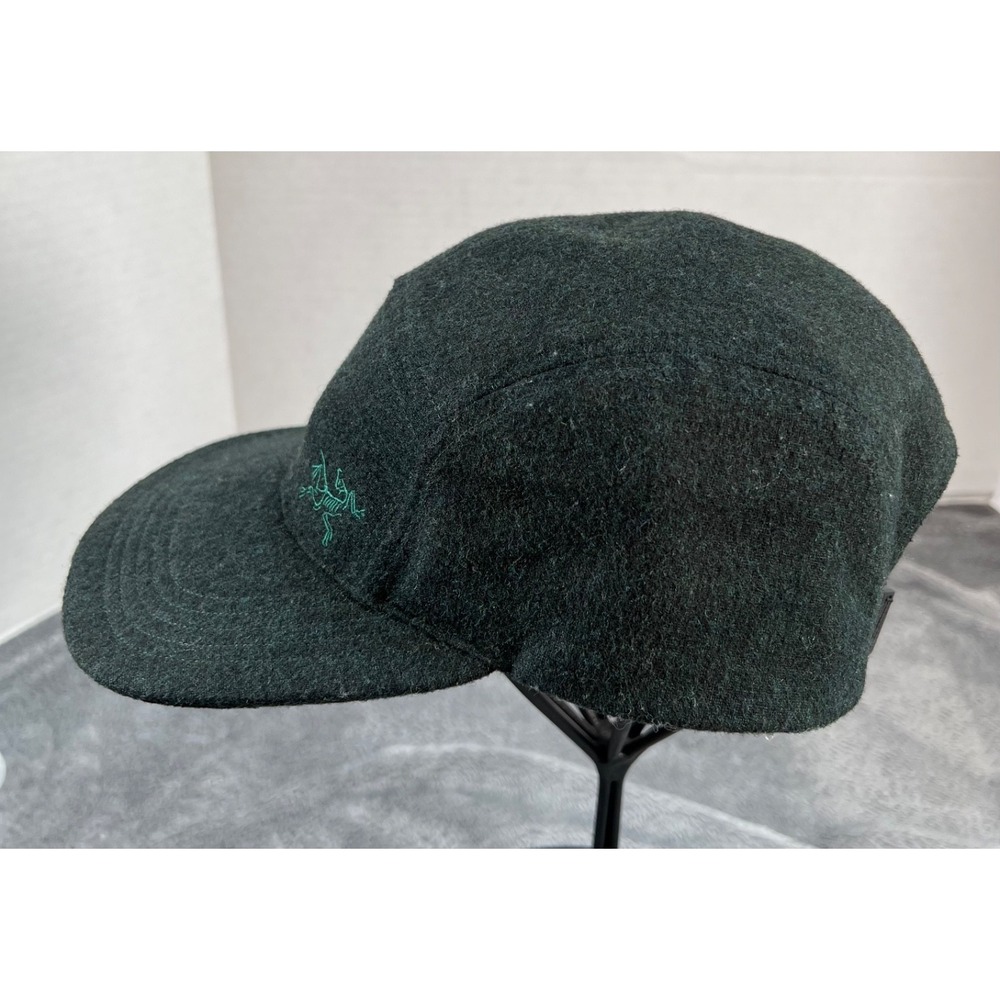 Arc'teryx Wool Calidum 5-Panel Hat Green OS - Picture 4 of 6